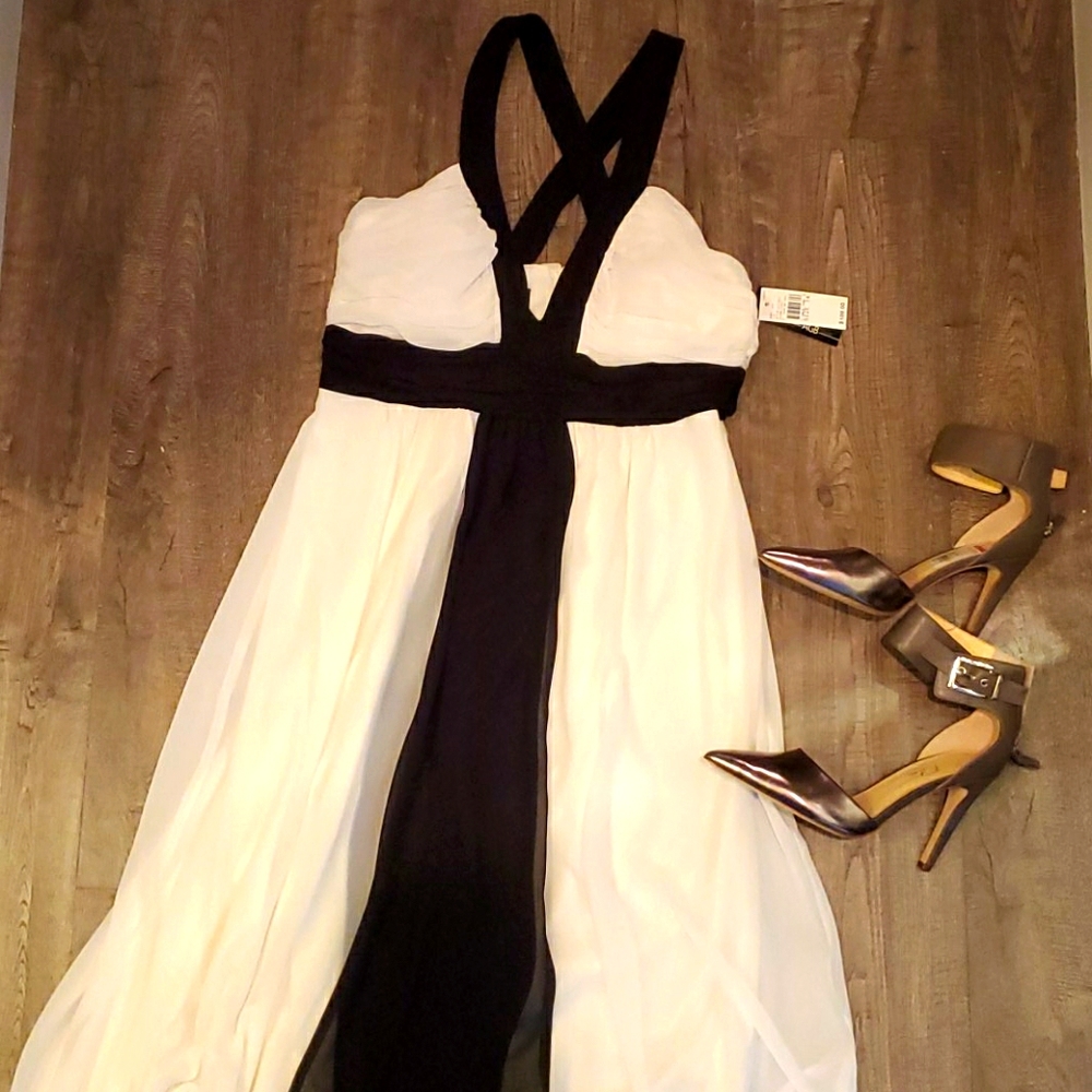 🆕️AGB Black And White Dress